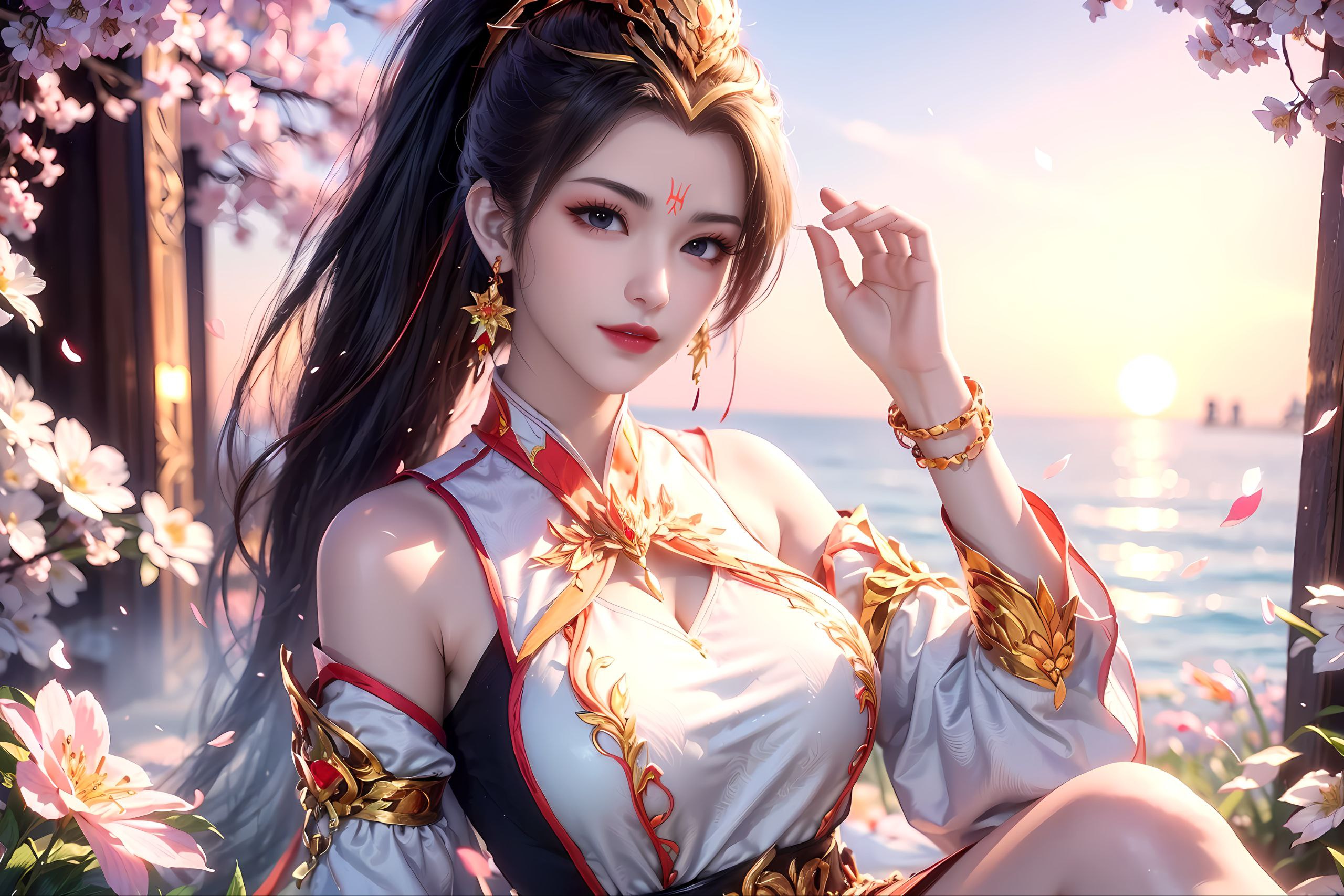 平台上留下